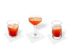 Different Aperol Sour decorations
