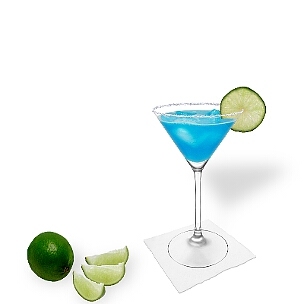 Martini glasses with their long and fine bezel are ideal for sugar or salt rims.